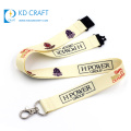 Wholesale china custom cheap promotional heat transfer printing nurse lanyard with logo